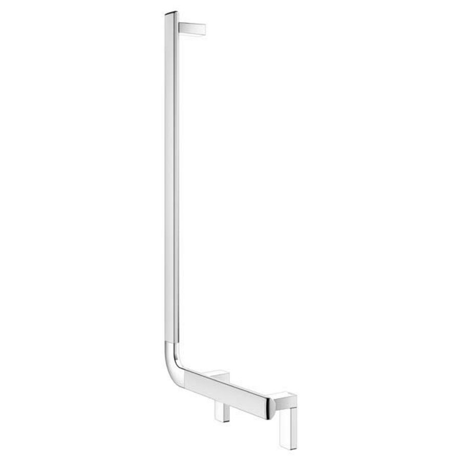 Hoeksteun 90 links 381/851mm alu zilver-geëloxeerd/verchrd