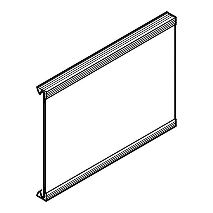 Lengte a 2m. Deksel 80mm halogeenvrij Segma VVE=10