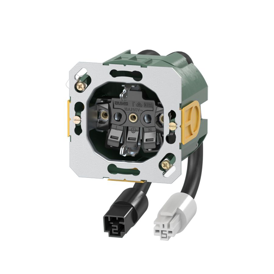 Wandcontactdoos DL vv Attema halogeenvrij en Wago Rond