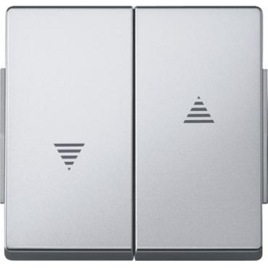 Wisselwip voor jaloezieschakelaar Aluminium IP44 Aquadesign