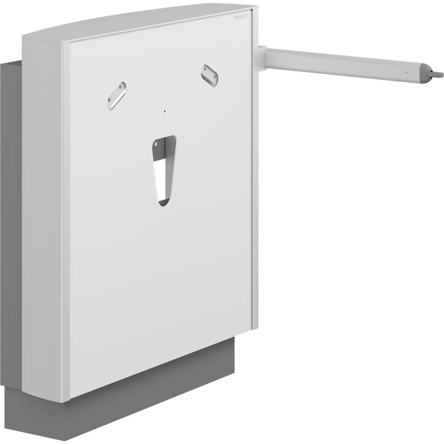 Muurframe wastafel bedieningsh. afdek. SELECT wit