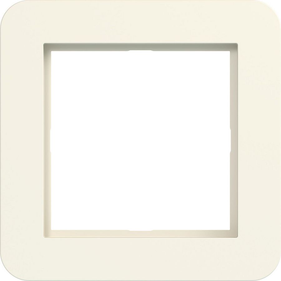 LED-afdekraam 1-voudig, C.1, shell, mat