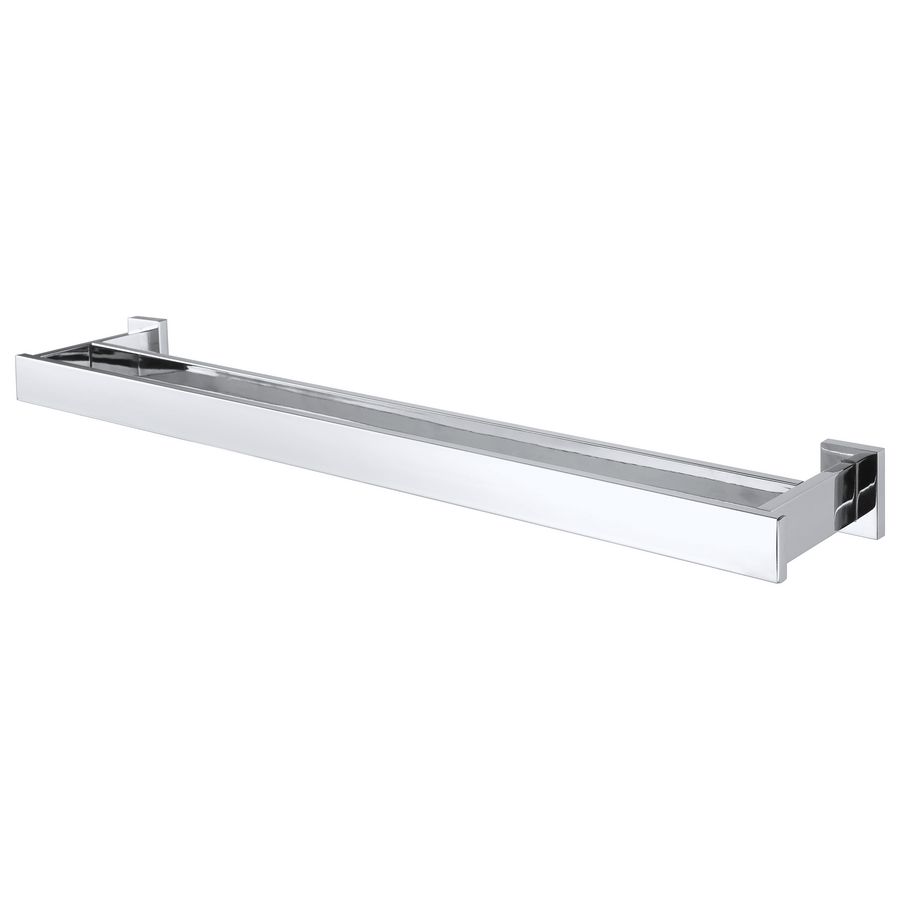 Dubbele handdoekhouder chroom 60cm EDGE