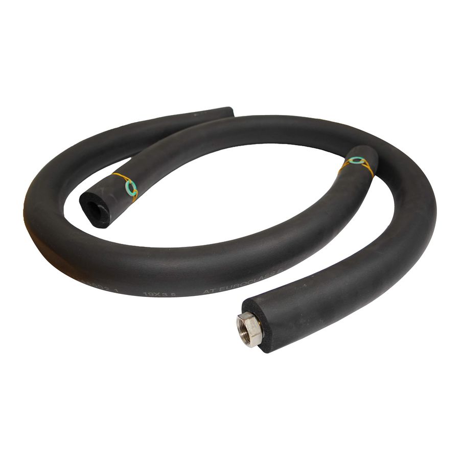 Set a 2 flexibele geisoleerde slangen 150cm.