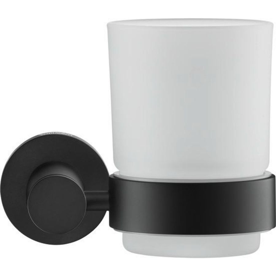 Glashouder zwart mat D-code 0099204600