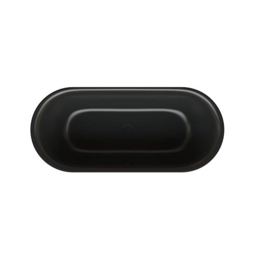 Bad BetteLux Oval 1700x750mm Ebony