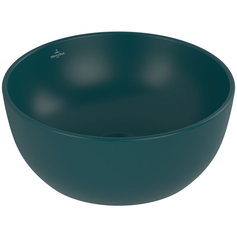 Opzetwastafel Artis  Ø325mm Teal zonder overloop CeramicPlus