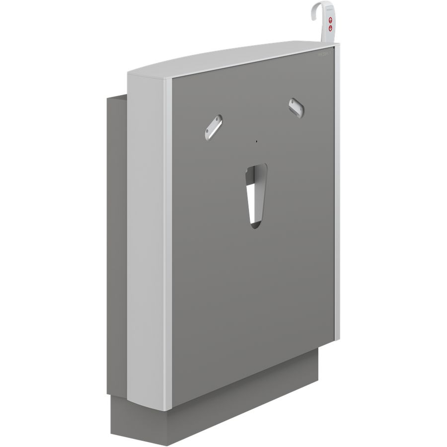 Muurframe wastafel afstandsbed. afdek. stopf. SELECT antraciet