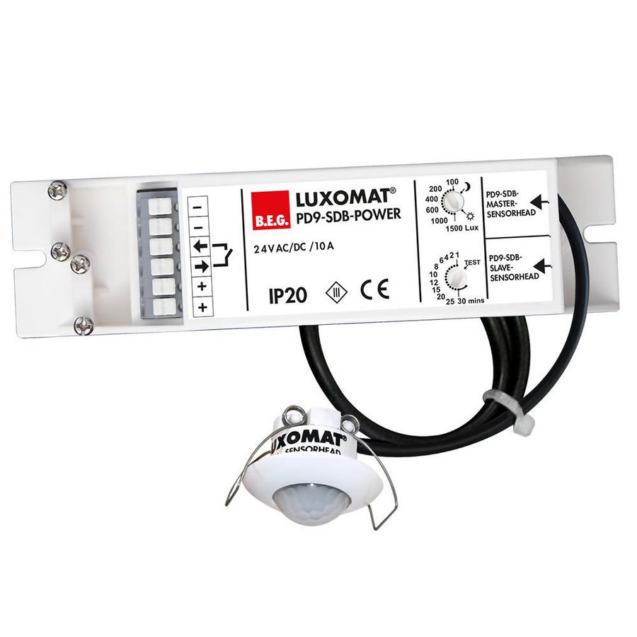 Aanwezigheidsmelder 360gr. IB wit IP65 10m