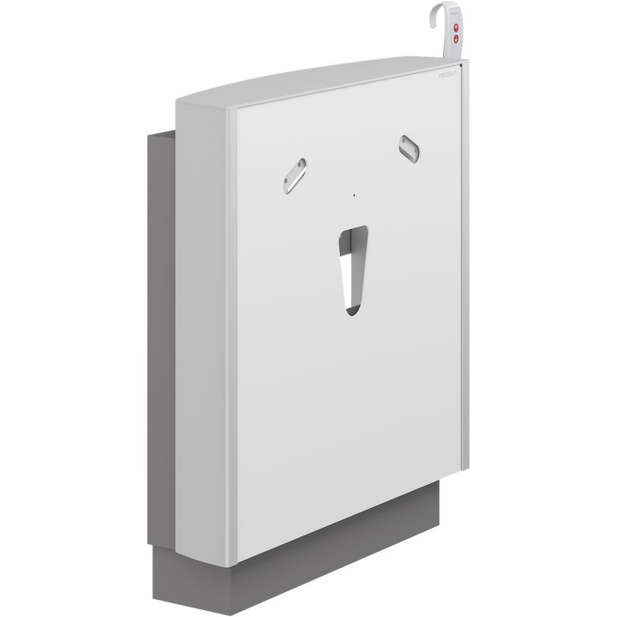 Muurframe wastafel afstandsbed. afdek. stopf. SELECT wit