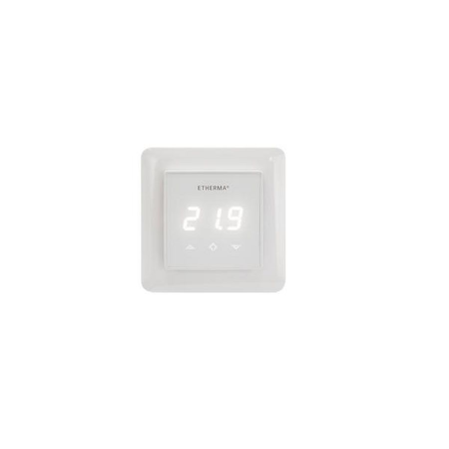 eTOUCH Basic Inbouwthermostaat touch Wit 16A 5-40gr.C
