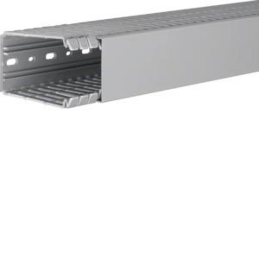 Lengte a 2m. Bedradingskoker BA7 + deksel 100x60 mm grijs