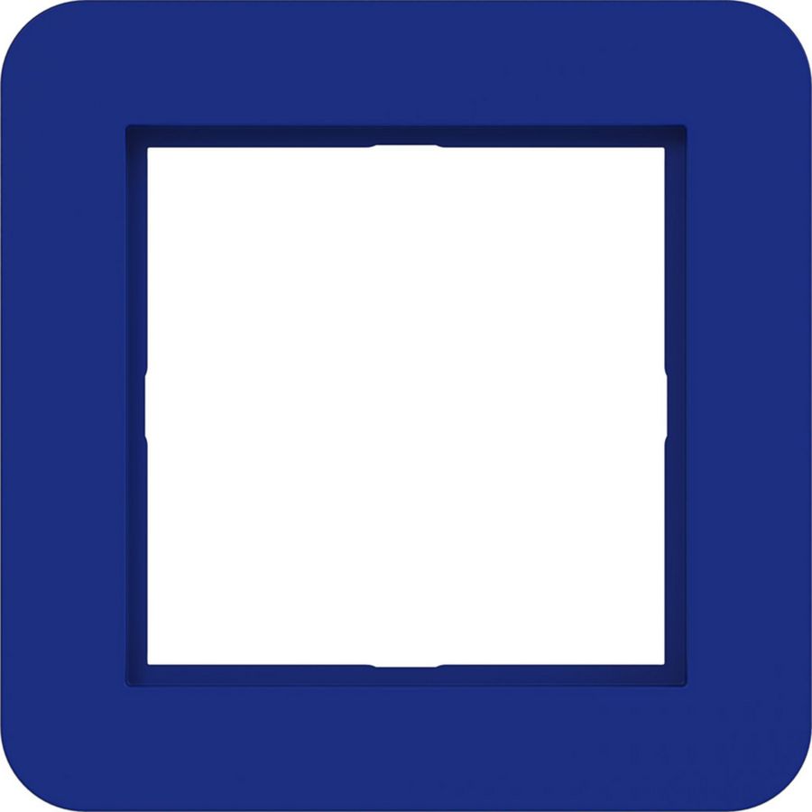 LED-afdekraam 1-voudig, C.1, cobalt, mat