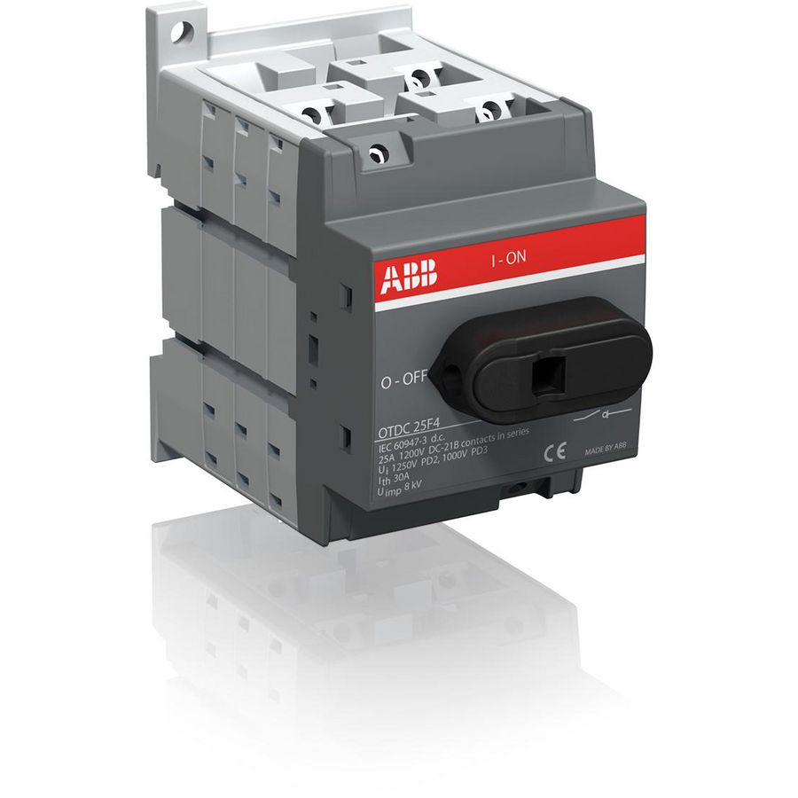Lastscheider 4P 25 A DC applicatie Tot 1200 VDC