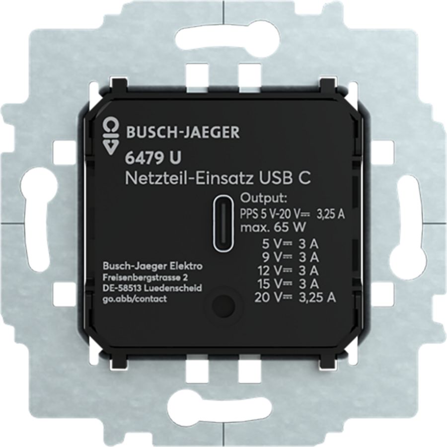 USB-C netvoedingssokkel 65W
