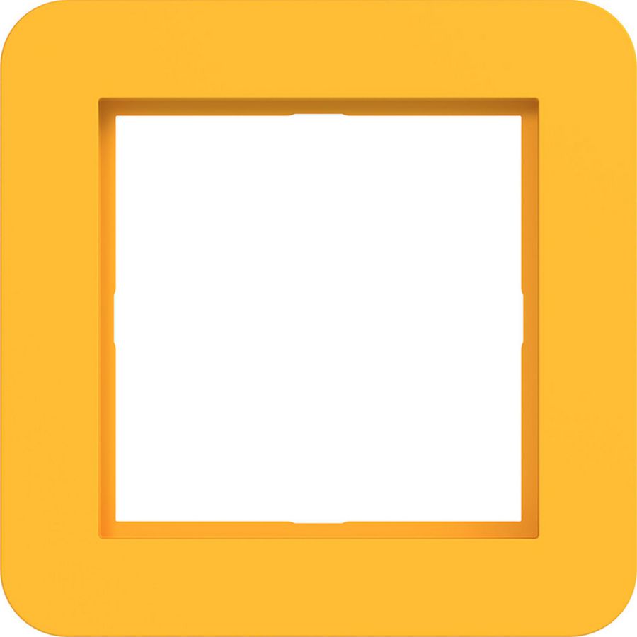LED-afdekraam 1-voudig, C.1, saffron, mat