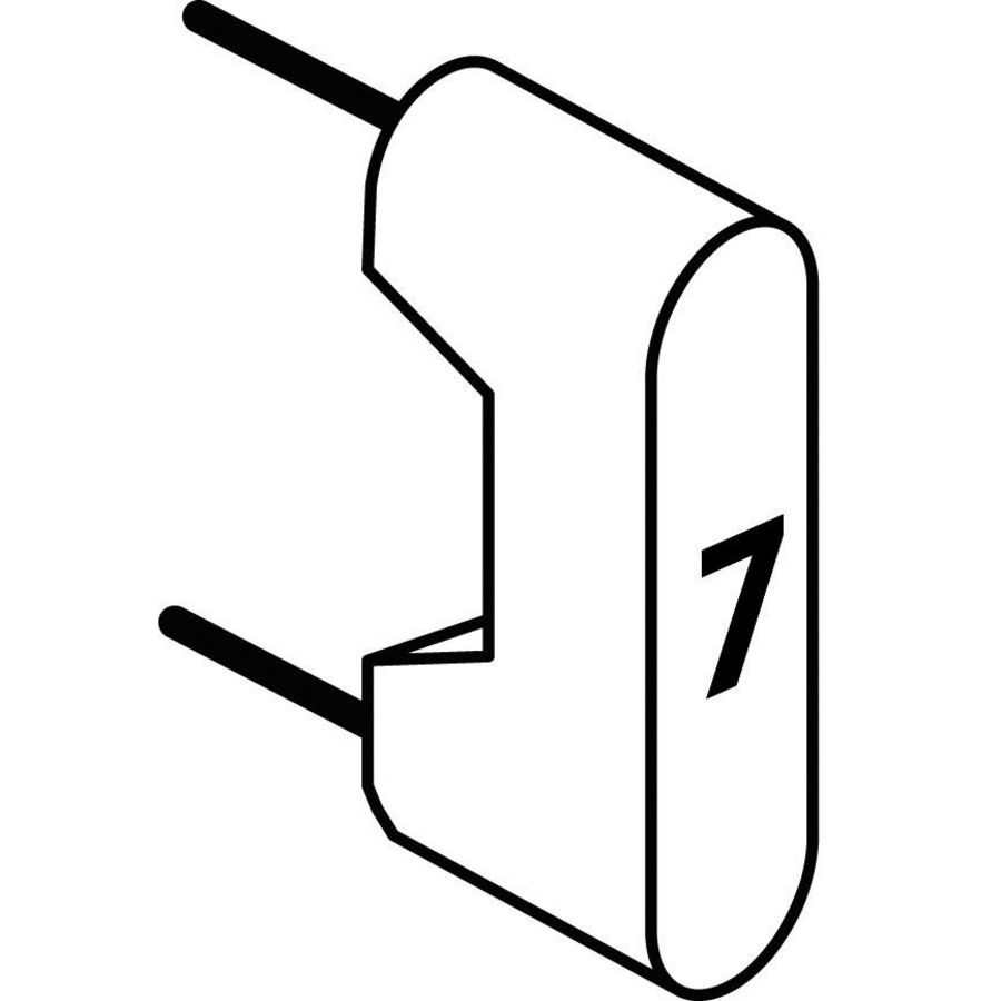 Set a 10st. Adresseringsweerstanden nr. 7