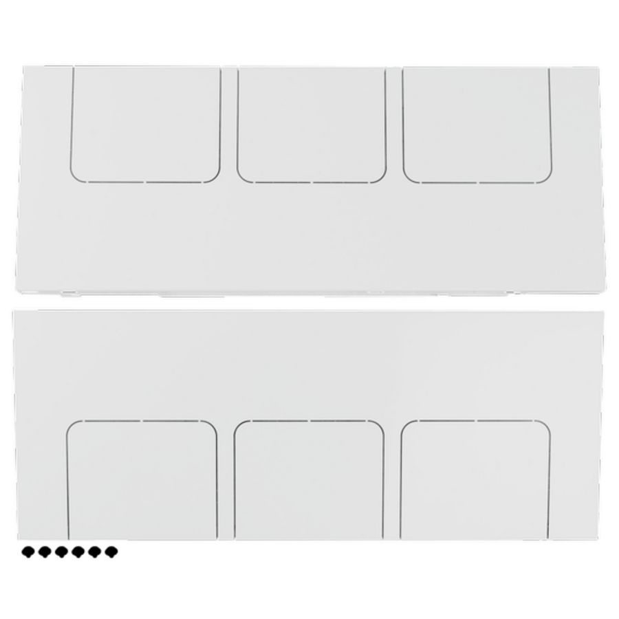 afdekplaten tbv CEW-2-200 centrale