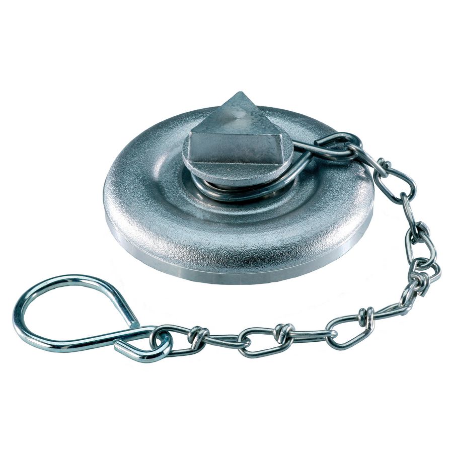 Afsluitkap lm budr.grof 60x1/6 3-kant nok incl.ketting