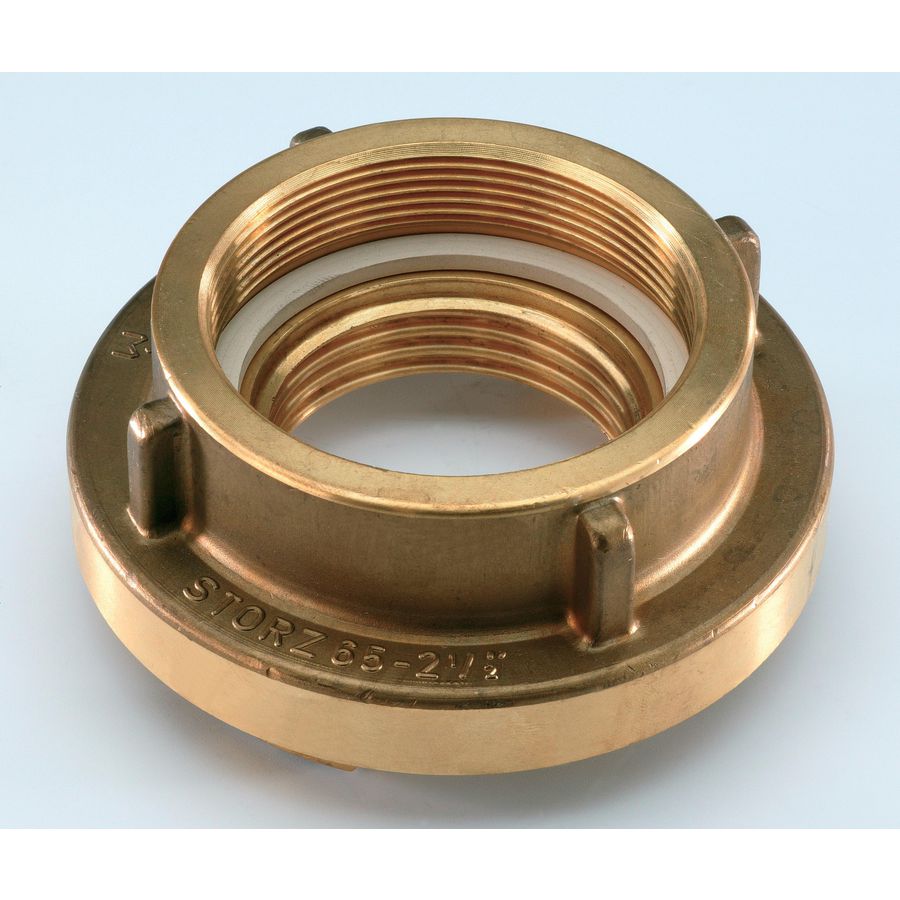 Aansl.st MS STZ 81mm 2 1/2" gs grove bi.draad. metaaldicht.