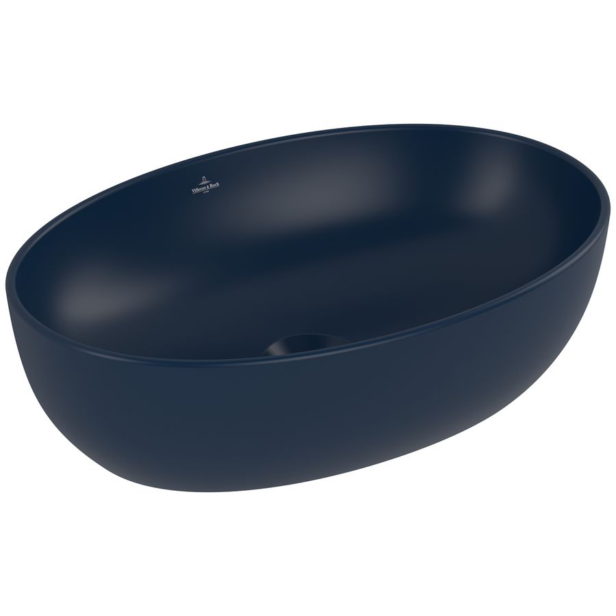 Opzetwastafel Artis 485x325mm Nightfall zonder overloop CeramicPlus