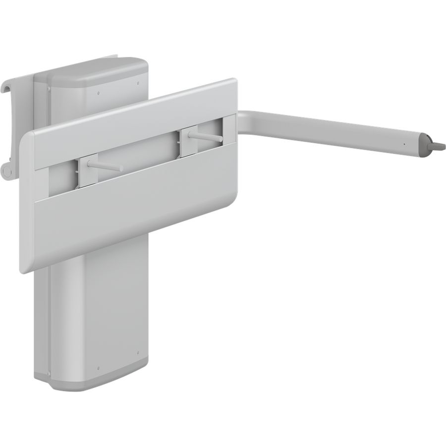 Muurframe tbv wastafel bedieningshendel h/z. verstelbaar gas. PLUS