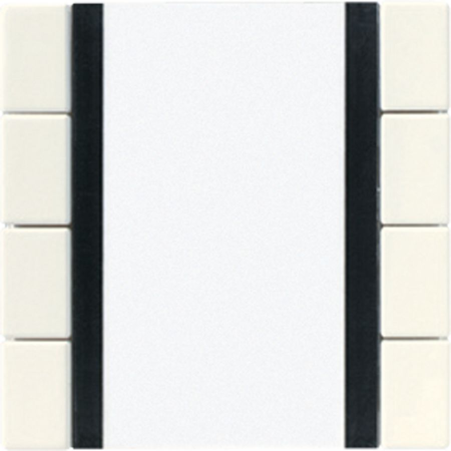 Tastafdekking A/AS lichtscene wit KNX VVE=10