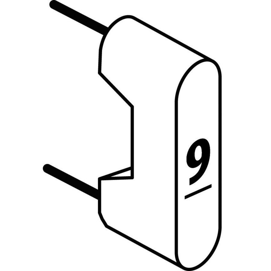Set a 10st. Adresseringsweerstanden nr. 9