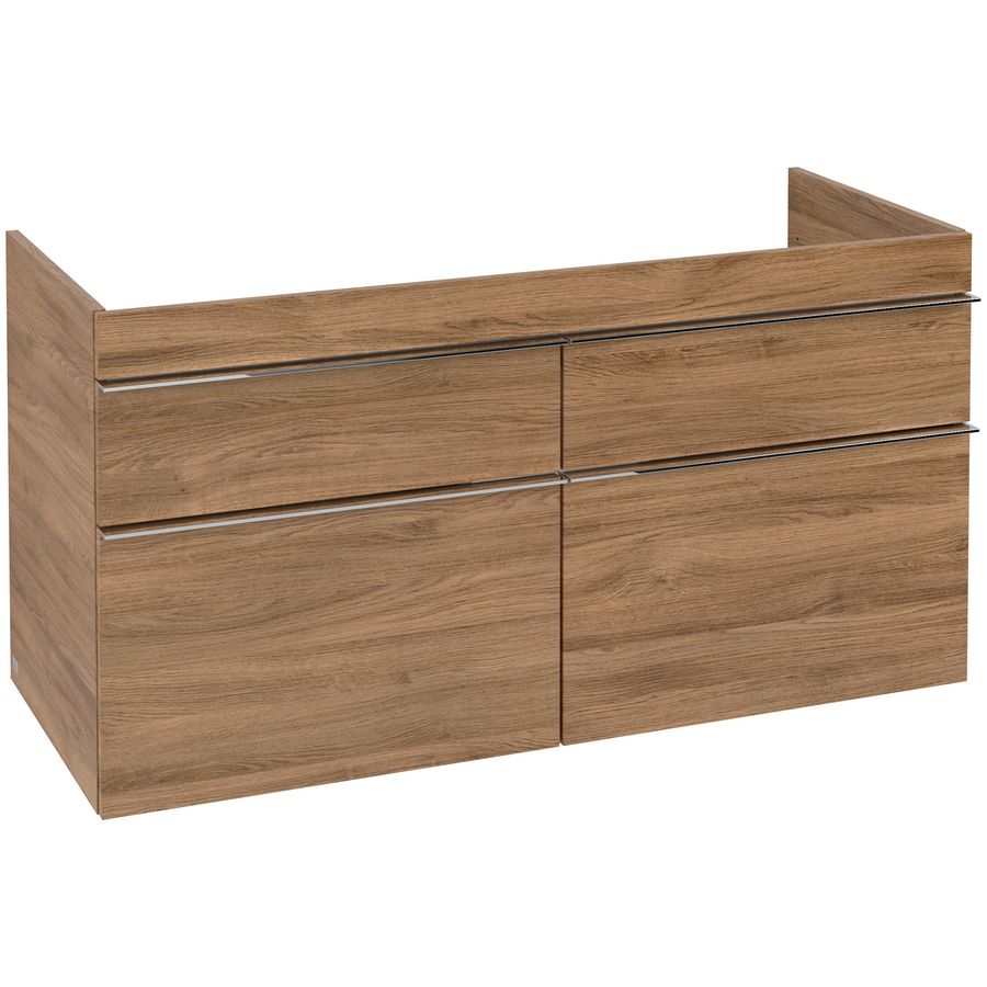 Wastafelonderkast Venticello 1153x590x502mm Oak Kansas A92901RH