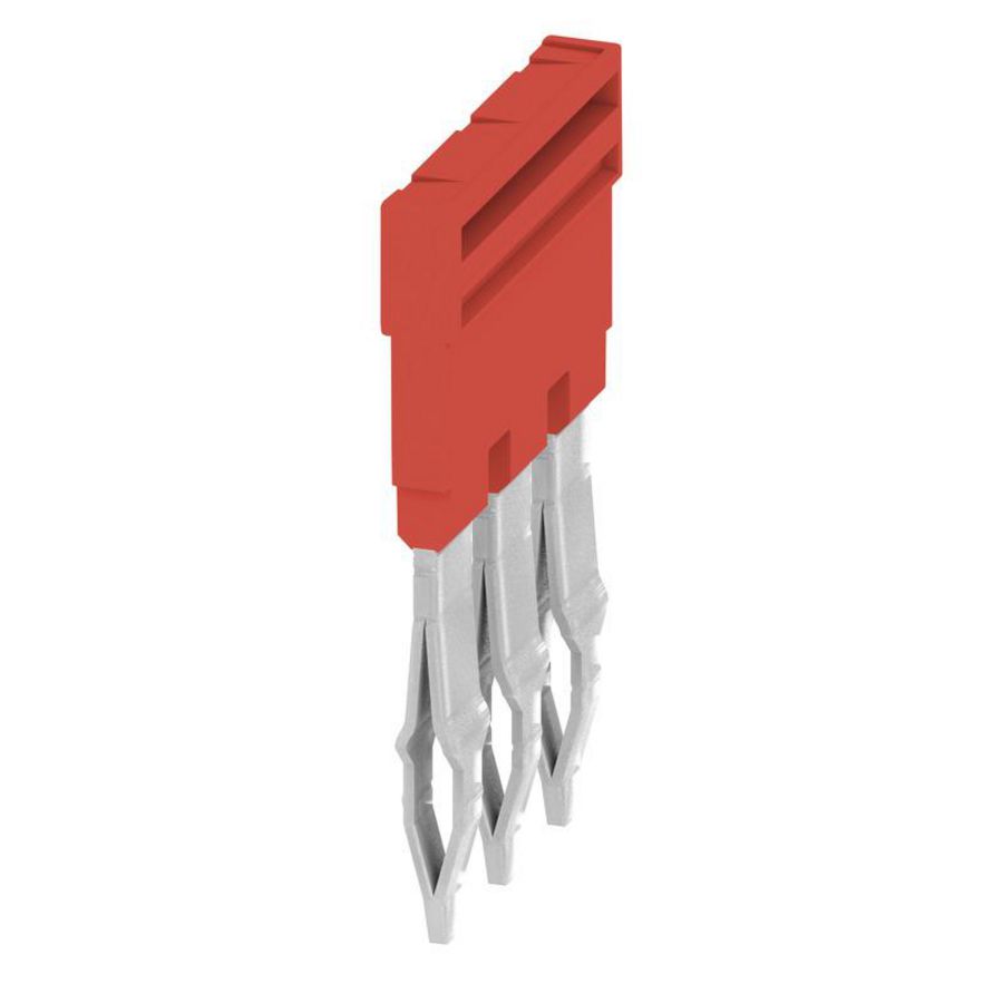 Dwarsverbinder (terminal) Plugged rood 32 A p: 3 Pi VVE=60