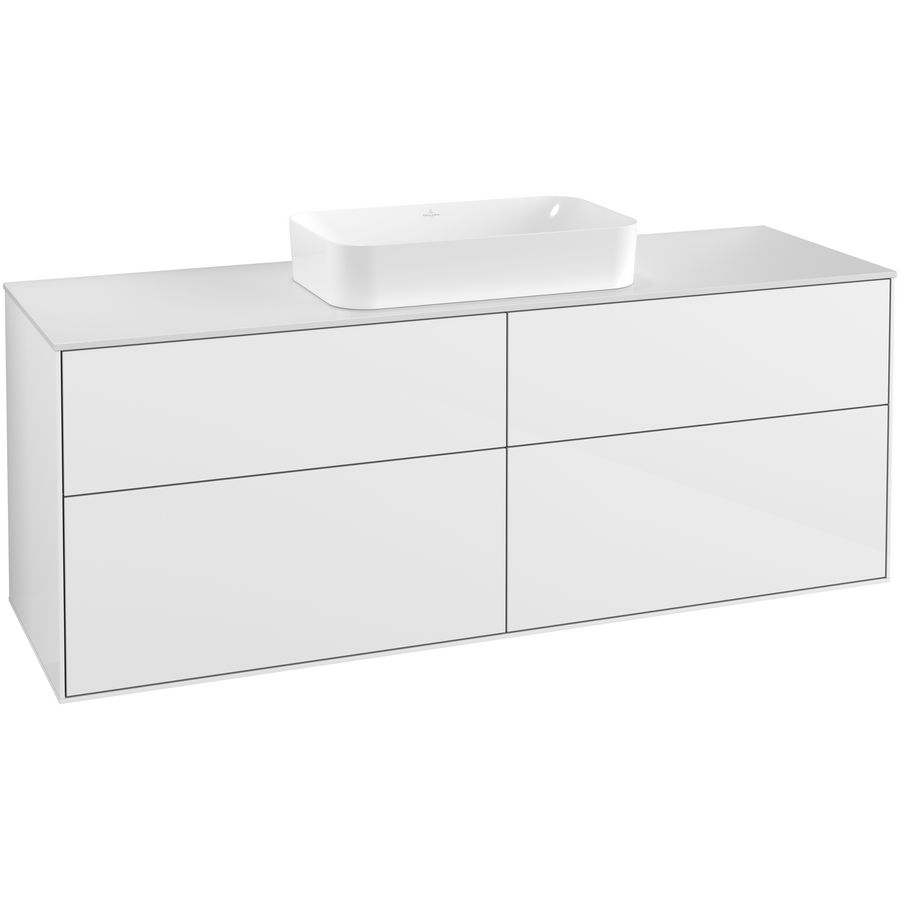 Wastafelonderkast Finion 1600x603x501mm G.White.L G32100GF