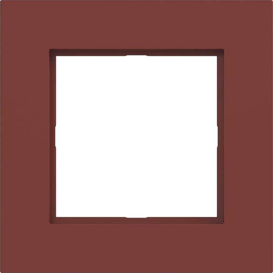 LED-afdekraam 1-voudig, A.8, carmin, halfglanzend
