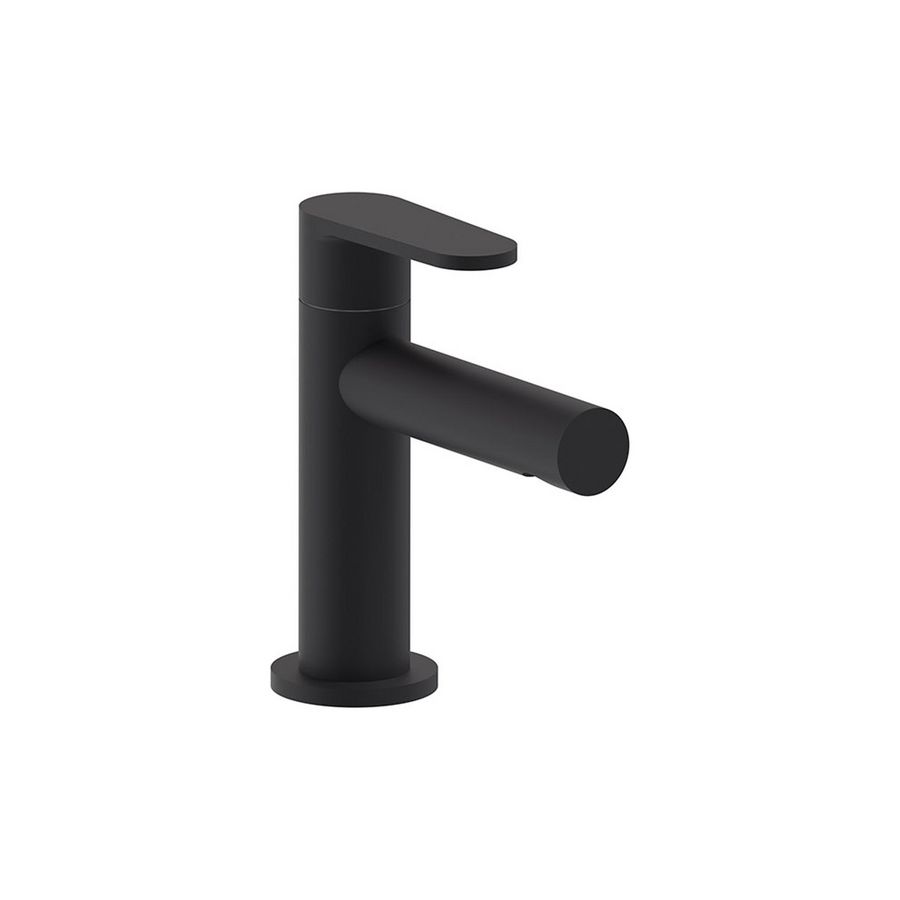 Fonteinkraan FORMA model S sprong 89mm mat zwart PED MAY