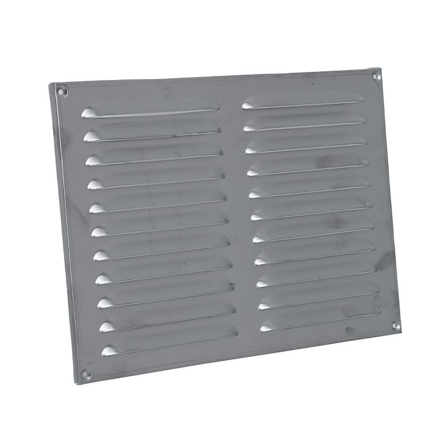 RVS schoepenrooster 320x220mm