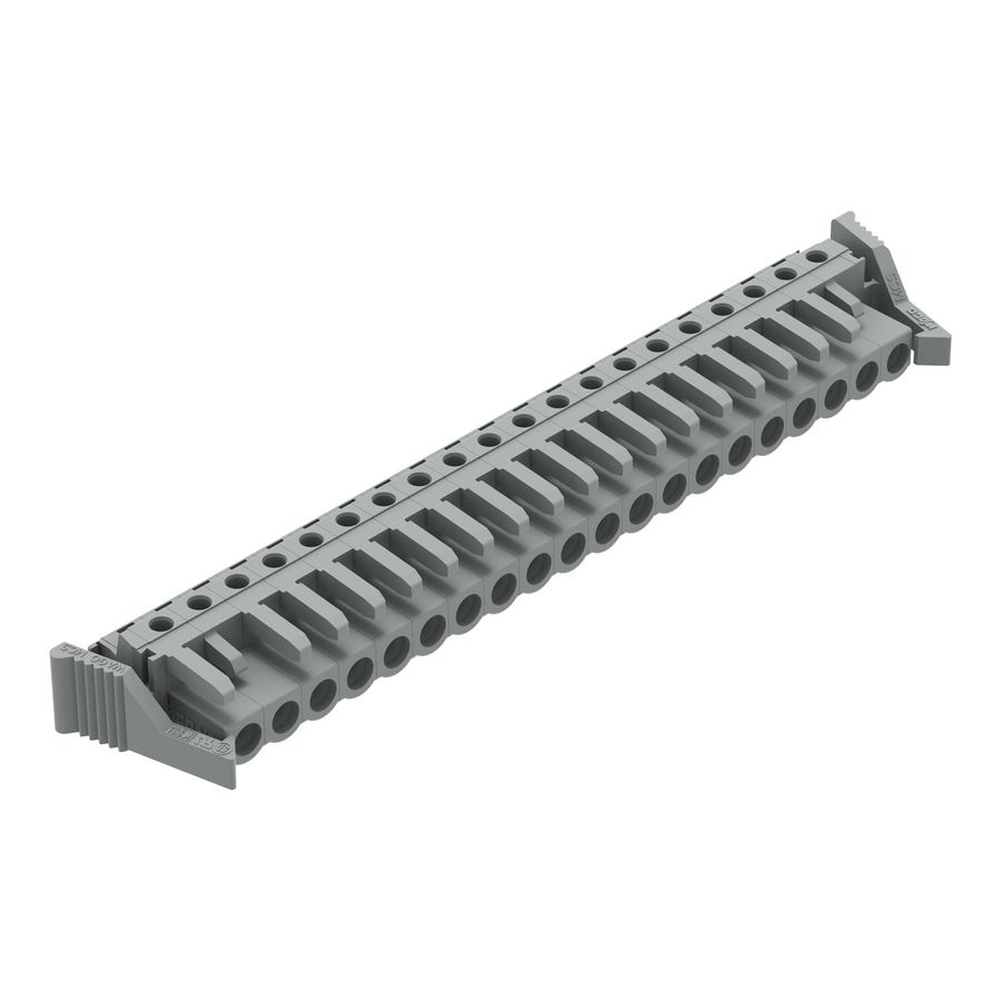 THT FE steker HA raster 5mm grijs 232-250/039-000 VVE=10