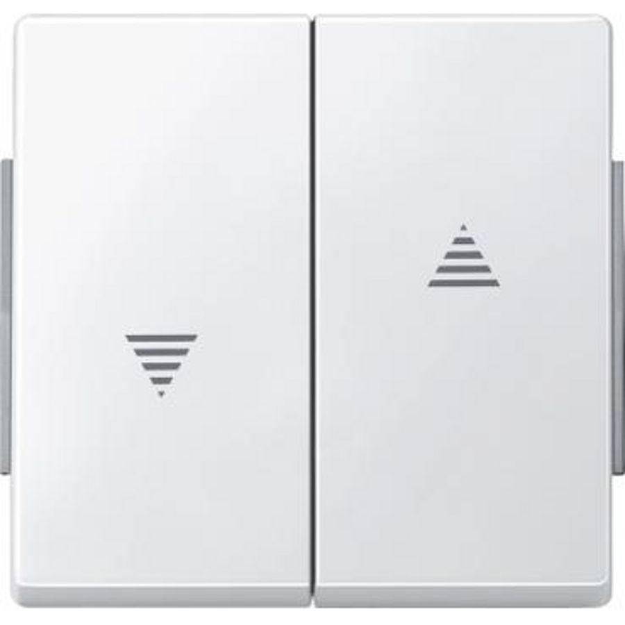 Wisselwip voor jaloezieschakelaar-Polarwit-IP44-Aquadesign