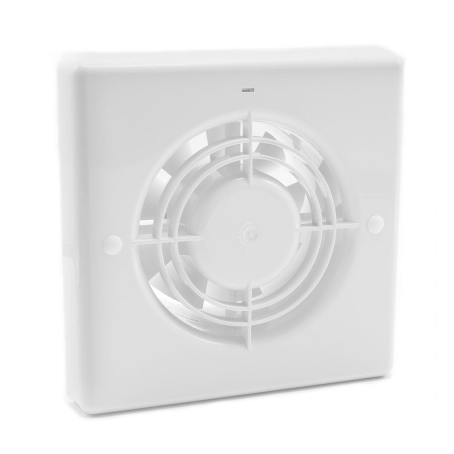 Badkamer-/ toiletventilator CR 120 T wit