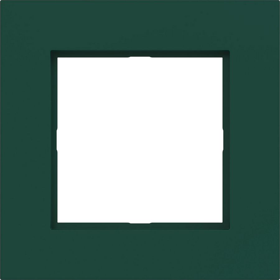 LED-afdekraam 1-voudig, A.8, jade, halfglanzend