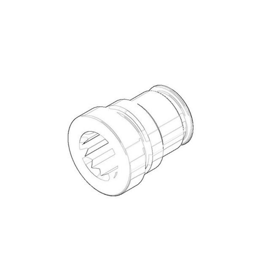 Nippel gesloten 16x18,5mm 0924032091090
