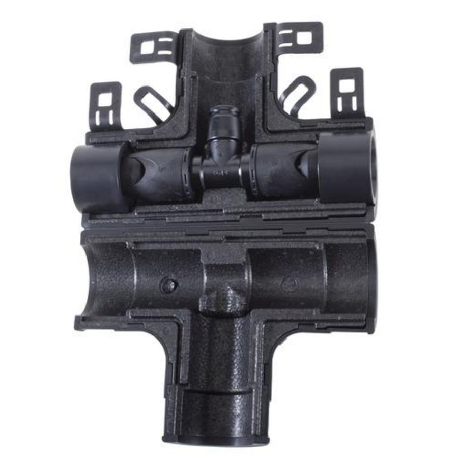 T-stuk 90gr. COOL-FIT 2.0 Push System recht d16