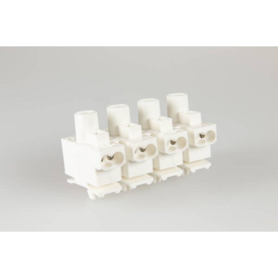 Klemmen 4-polig wit klik-montage VVE=3000