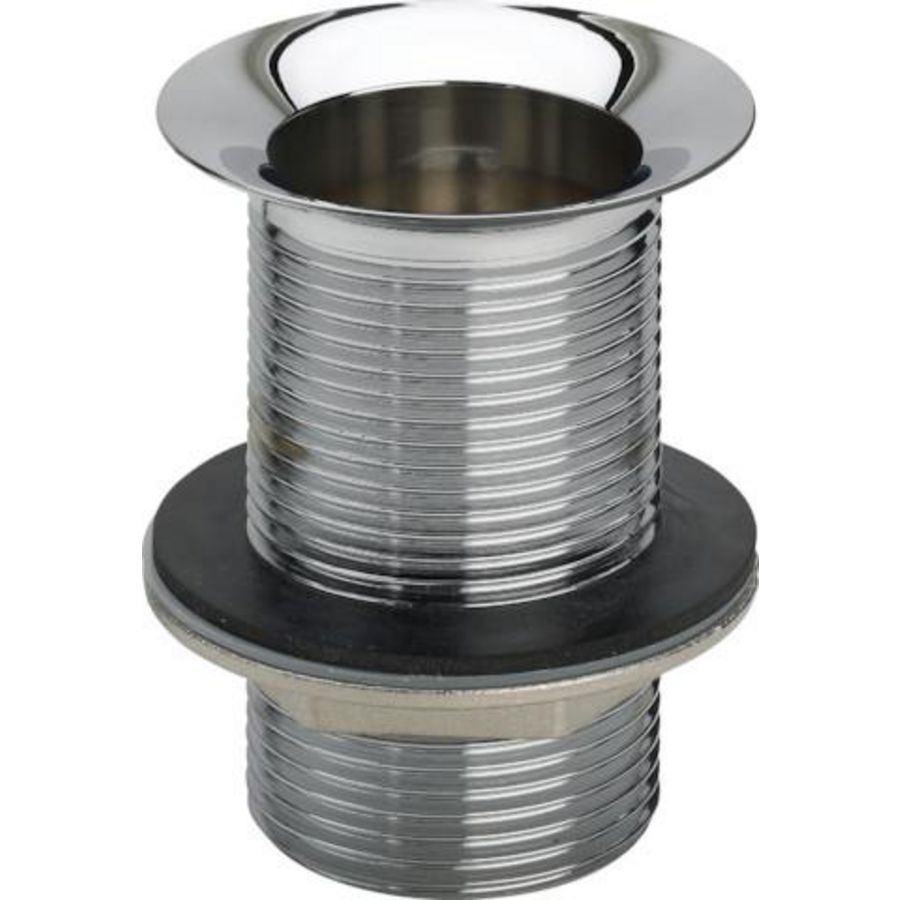 Plugdeel 1 1/2x70x40 messing/verchroomd 45 667-116910 VVE=30