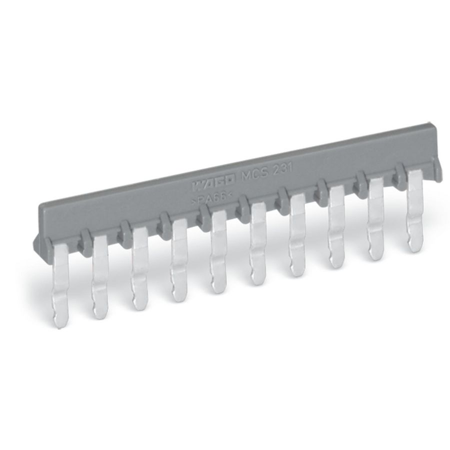 Brug for conductor entry 10-voudig grijs 231-910 VVE=25