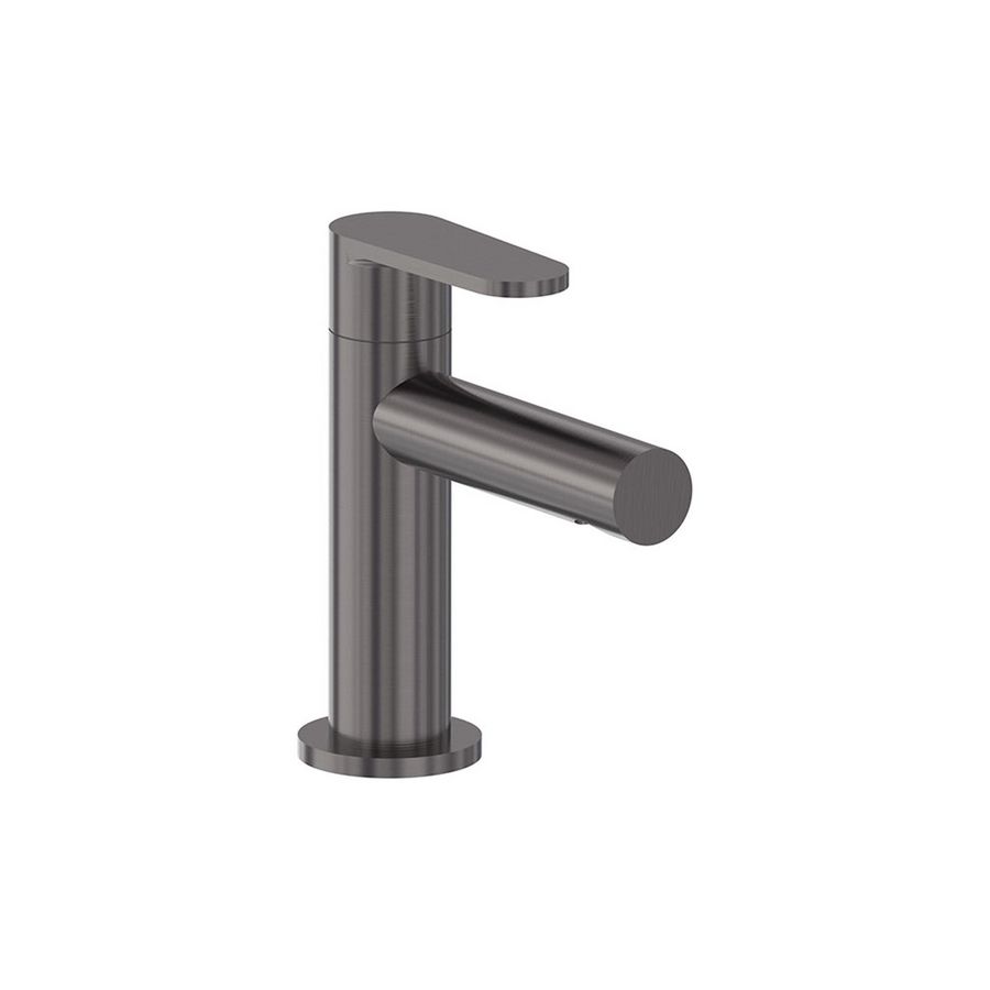 Fonteinkraan FORMA model S sprong 89mm geborsteld carbon black PVD MAY