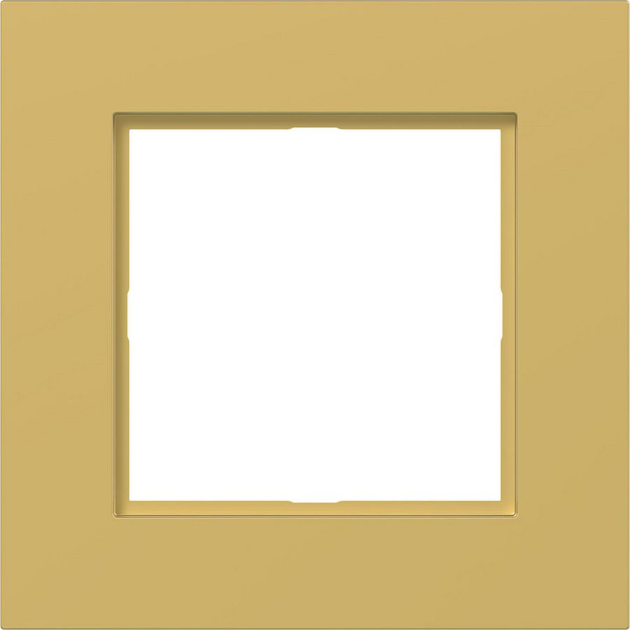 LED-afdekraam 1-voudig, A.8, gold, metalic