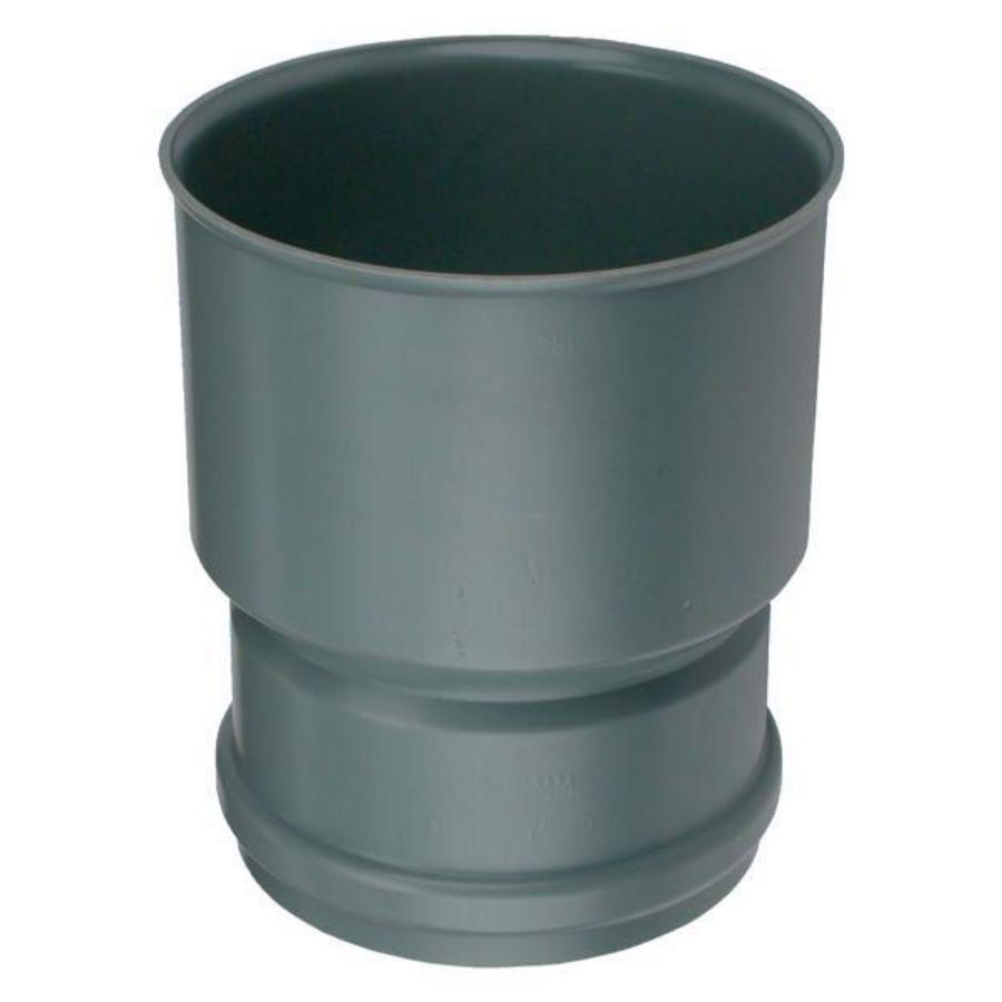 PVC manchet overgangsstuk PVC/gres 125x206mm SN4 grijs
