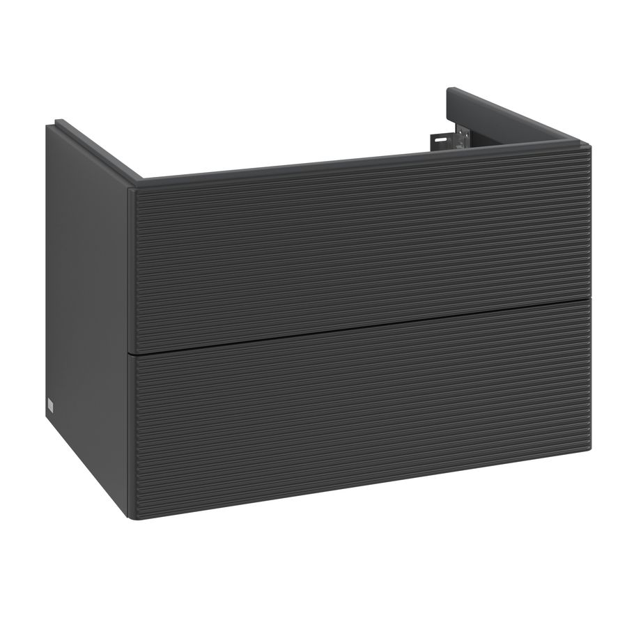 Wastafelonderkast Antao 788x504x496mm Black Matt Lacquer K04100PD