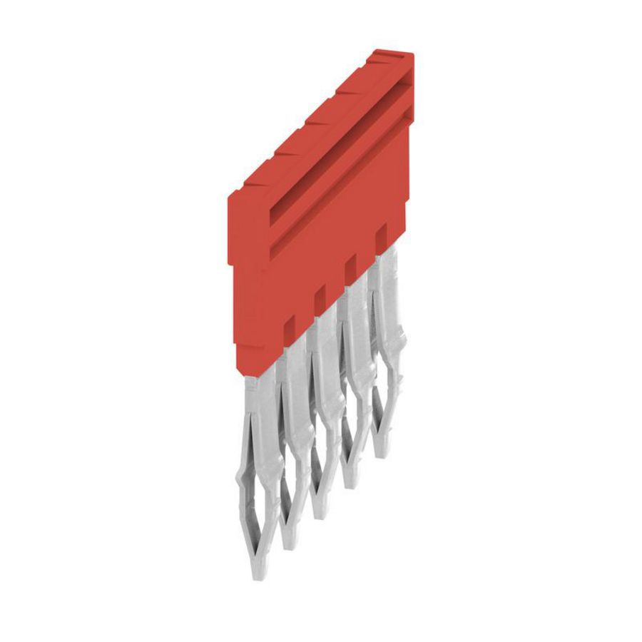 Dwarsverbinder (terminal) Plugged rood 32 A p: 5 Pi VVE=60