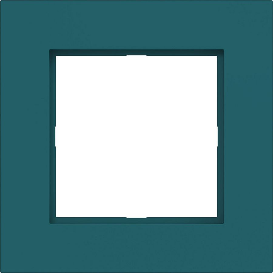 LED-afdekraam 1-voudig, A.8, azure, mat