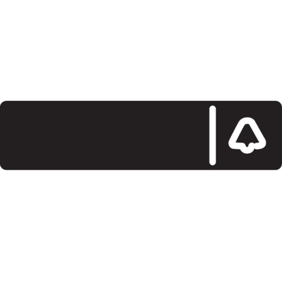 Reservenaamplaat de Home Control videobuitenpost
